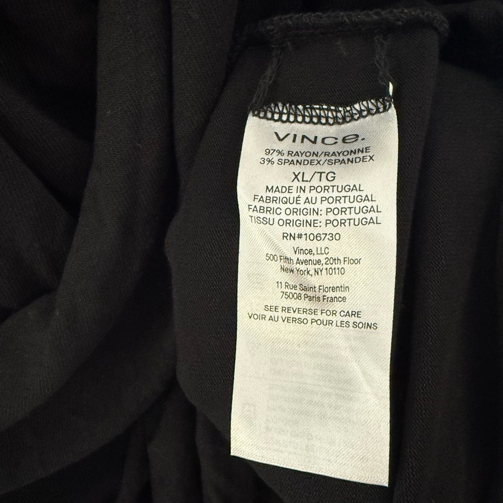 Vince Fixed Wrap Long-Sleeve Top - Picture 7 of 8